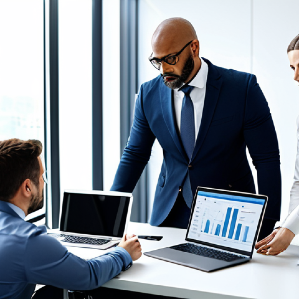 **

"A diverse team of insurance professionals collaborating in a modern office. They are reviewing data analytics dashboards and discussing new product development ideas. Focus on innovation, technology, and customer-centricity. Everyone is fully clothed in professional attire. Safe for work, appropriate content, professional, perfect anatomy, natural proportions, high quality."

**