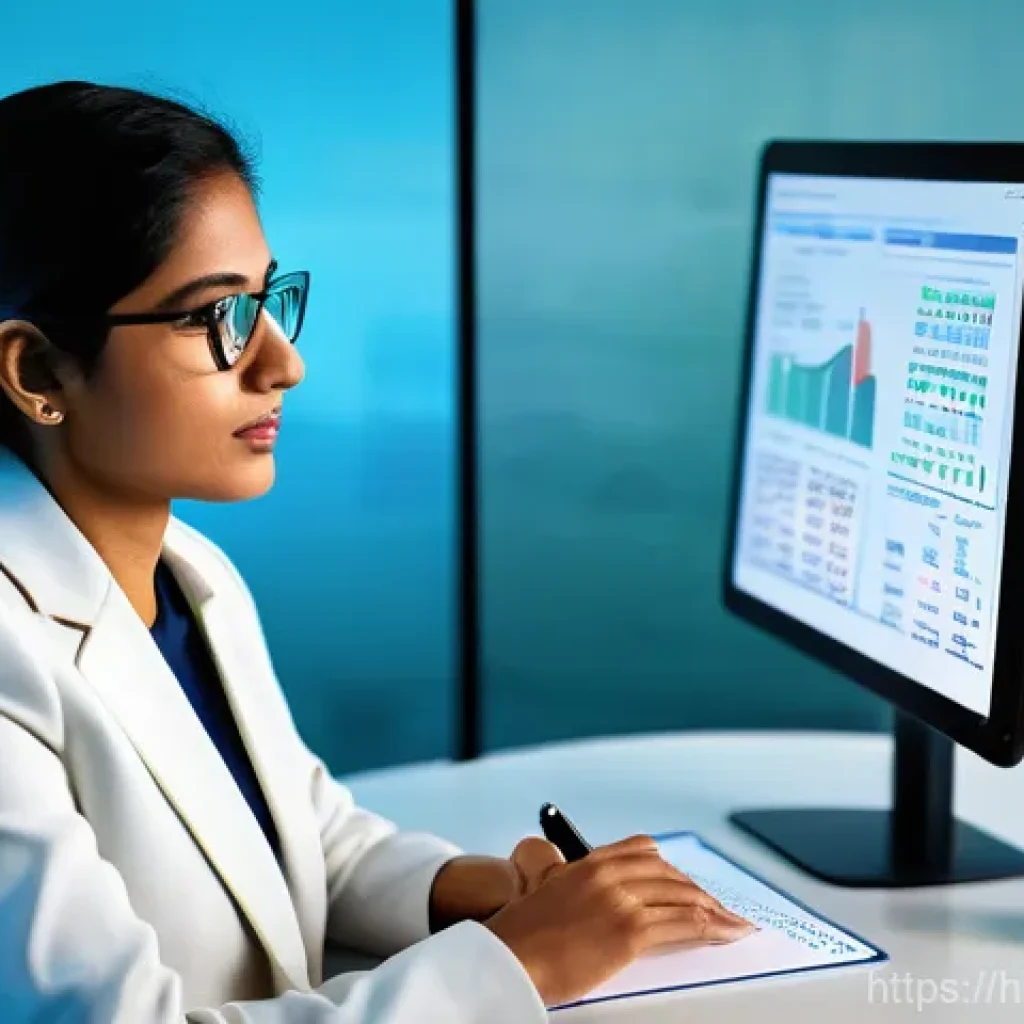 보험계리사와 재보험 활용법 - **Prompt: The Insightful Actuary: Navigating Data and Future Trends**
    A highly skilled and focus...